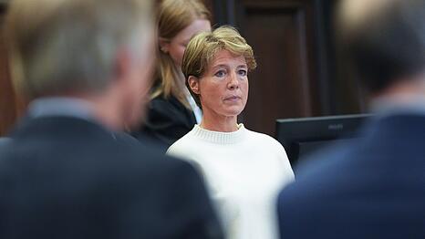 Christina Block reagiert mit Betroffenheit auf Audioaufnahmen von der Entführung ihrer Kinder in der Silvesternacht 2023/24.