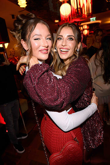 Joelina Drews und Cathy Hummels