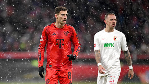 Zeigte im Münchner Schneegestöber einen guten Auftritt: Leon Goretzka.