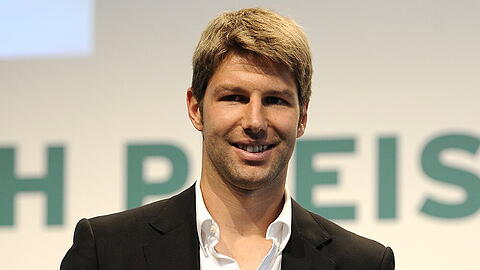 Thomas Hitzlsperger 2011 bei der Verleihung des Julius-Hirsch-Ehrenpreises
