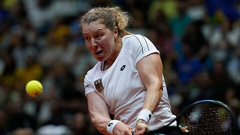 Anna-Lena Friedsam unterlag Beatriz Haddad Maia in drei Sätzen.