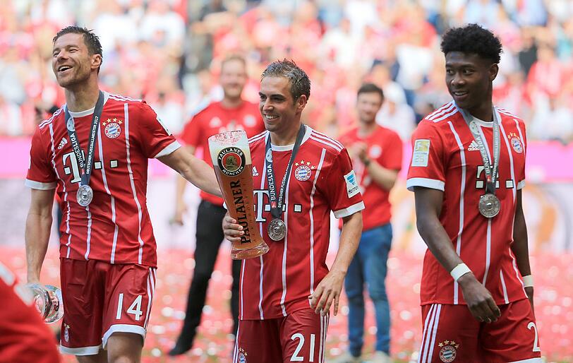 Die Bilder von der Meisterfeier des FC Bayern.