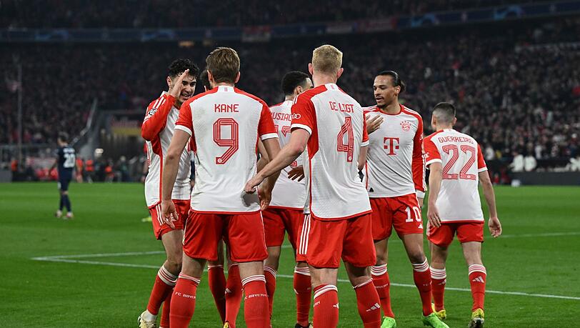 Die Bayern setzten sich gegen Lazio mit 3:0 durch.