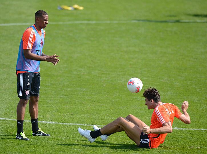 Tag 2 im Trainingslager des FC Bayern in Doha.