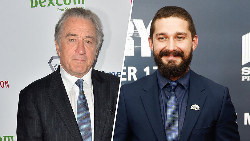 Robert De Niro und Shia LaBeouf bilden bald ein verbrecherisches Vater-Sohn-Gespann Robert De Niro und Shia LaBeouf bilden bald ein verbrecherisches Vater-Sohn-Gespann
