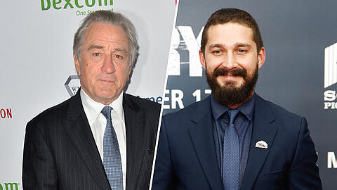 Robert De Niro und Shia LaBeouf bilden bald ein verbrecherisches Vater-Sohn-Gespann