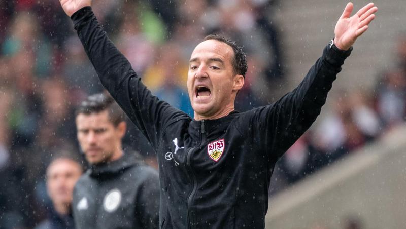 Stuttgarts Trainer Nico Willig hofft auf einen Sieg bei Union Berlin.