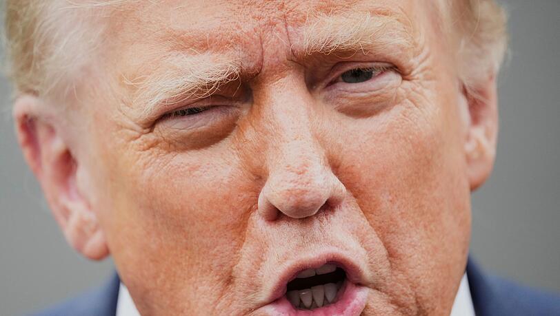 "Wir sind absolut vorbereitet", sagt Trump in Richtung Russland.