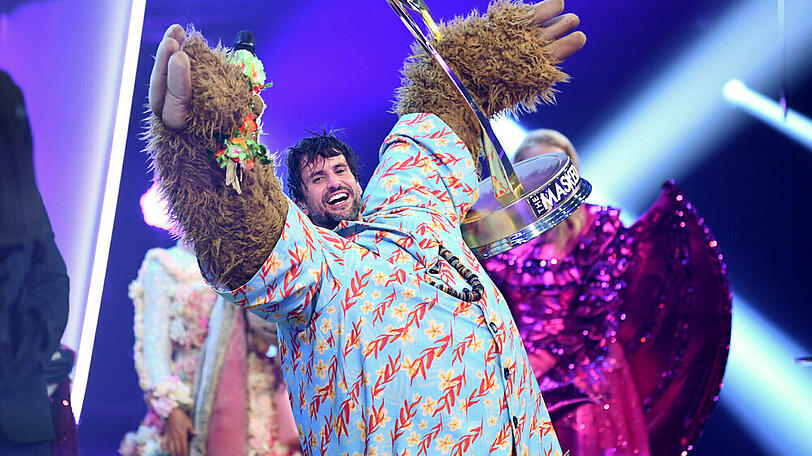 Tom Beck ließ sich Anfang des Jahres als "Masked Singer"-Gewinner feiern.