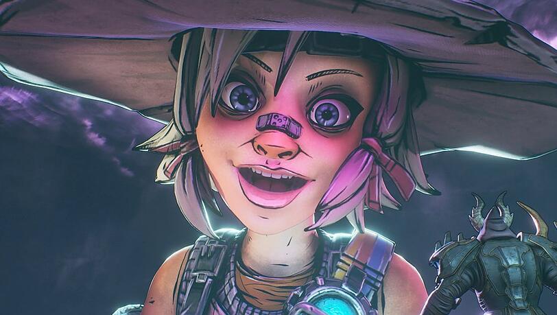 Tiny Tina führt Spielerinnen und Spieler durch ihre verquere Welt.