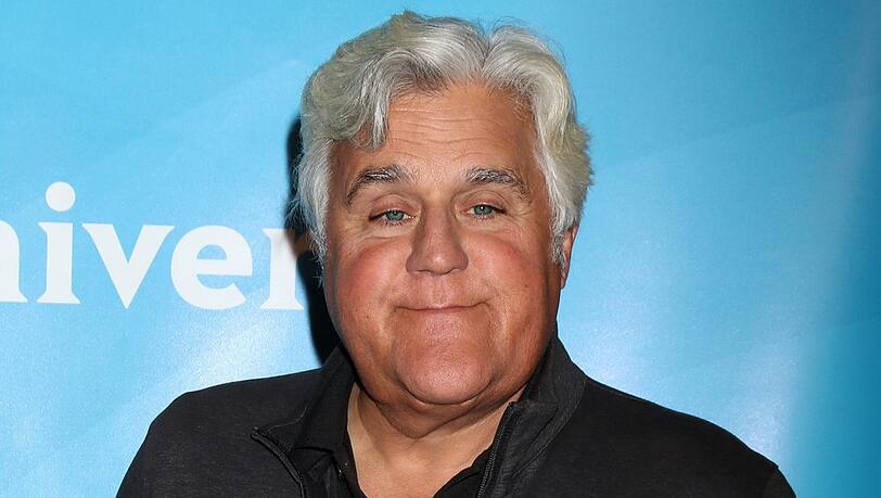 Jay Leno hatte einen Motorradunfall.
