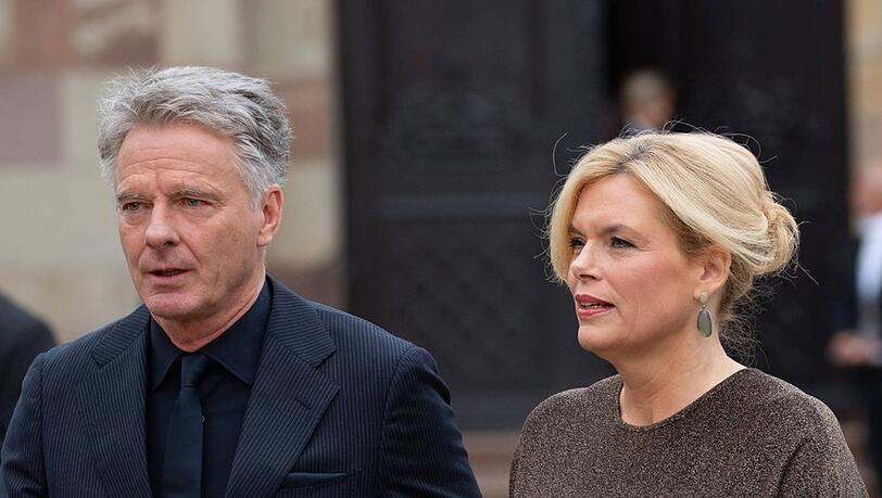 Zum ersten Mal gemeinsam in der Öffentlichkeit: Jörg Pilawa und Julia Klöckner.
