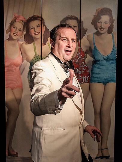 Sophie Mengele und Richard Wiedl mit der Musik-Revue für Peter Alexander im Hofspielhaus.