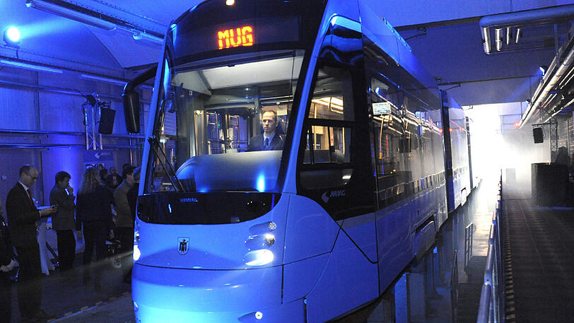 Die Tram hat keinen Dachschaden, vermeldet die MVG.