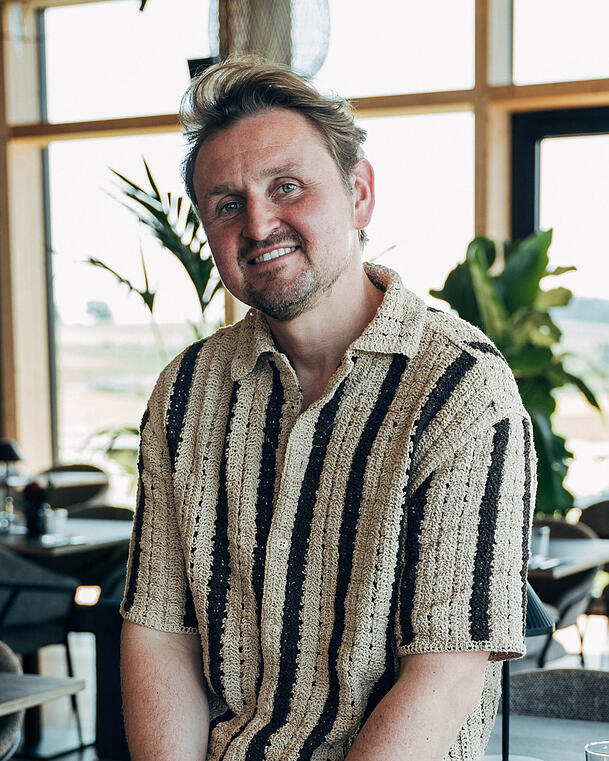 Wird vor Ort das Gastgeber-Gesicht sein: David Ritter (40).