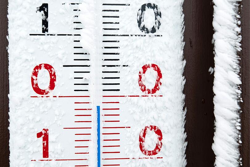 Frostige Überraschung: Nach den frühlingshaften Ostertagen sank die Quecksilbersäule nochmal unter die Null-Grad-Grenze.