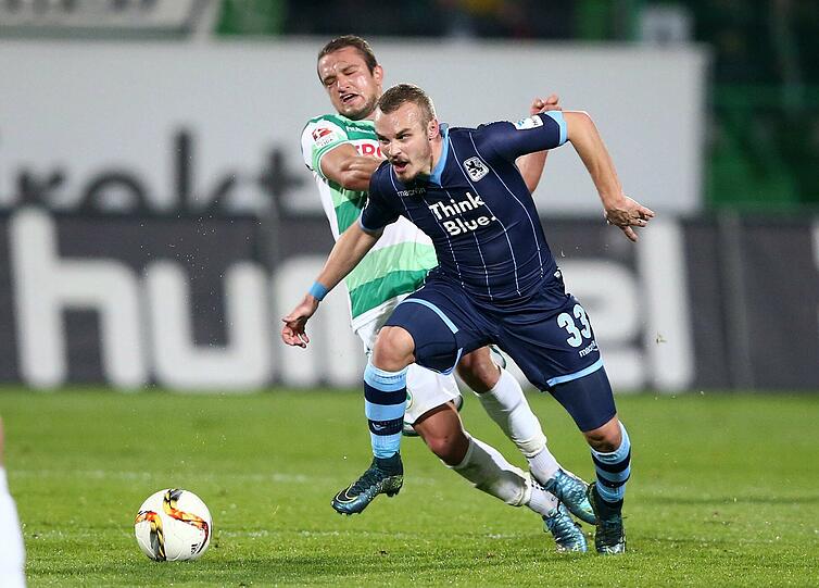 Korbinian Vollmann - Note 5: Nach vorne ging nix, in der Defensive half der Youngster zu wenig mit. Kein gleichwertiger Ersatz für Marius Wolf. (Archivbild)
