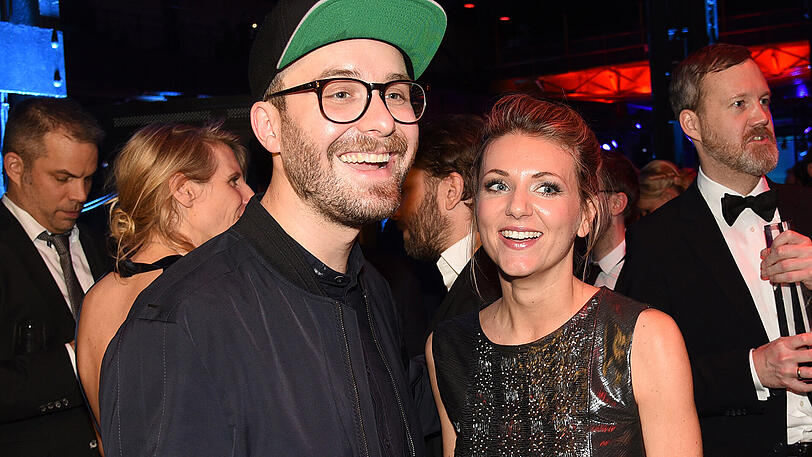 Mark Forster und Ella Endlich auf der Aftershowparty.