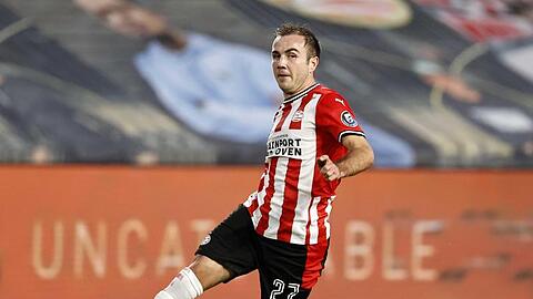 Spielt im Eindhoven-Trikot stark auf: Mario Götze.