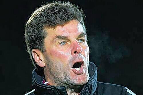 &bdquo;Hertha BSC nicht an den 15 Punkten messen&ldquo;: Club-Trainer Dieter Hecking.