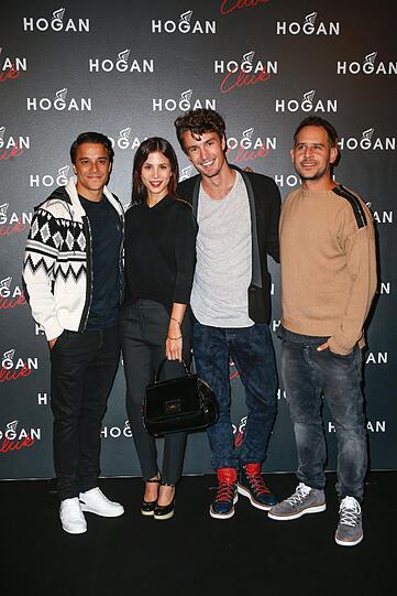 Kostja Ullmann, Aylin Tezel, Blogger Simon Lohmeyer und Moritz Bleibtreu