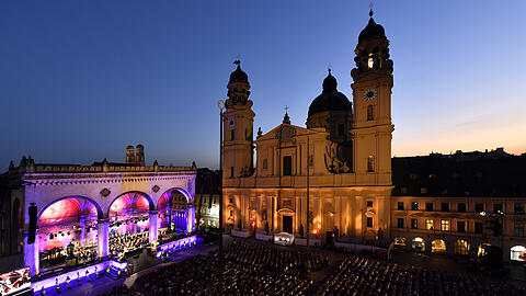Klassik am Odeonsplatz - seit 20 Jahren ein Münchner Kultur-Highlight.