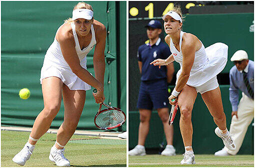 Im Viertelfinale war Schluss: Sabine Lisicki und Angelique Kerber sind beim Tennisturnier in Wimbledon ausgeschieden.