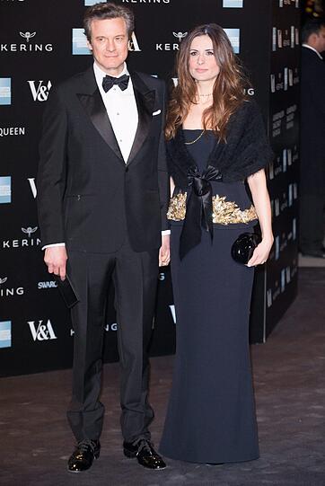 Colin Firth mit Frau Livia Giuggioli