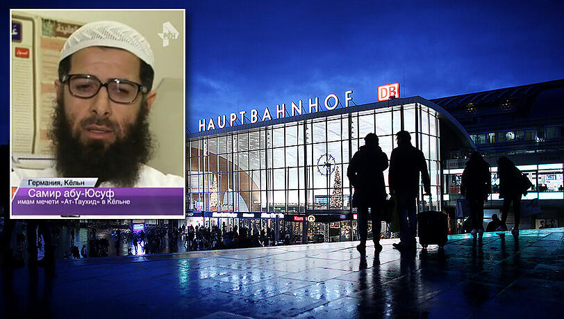 Der Kölner Imam Sami Abu-Yusuf glaubt, dass die Opfer der Sex-Übergriffe selbst die Schuld tragen. Der Kölner Imam Sami Abu-Yusuf glaubt, dass die Opfer der Sex-Übergriffe selbst die Schuld tragen.