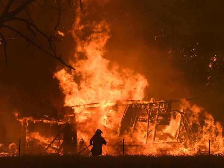 Seit Oktober haben Hunderte Buschbrände in Australien bereits mehrere Millionen Hektar Land vernichtet.