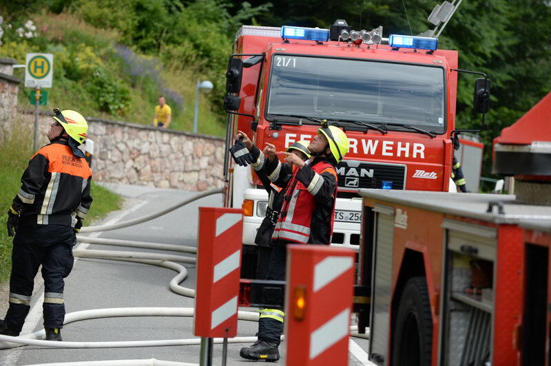 Feuerwehreinsatz in Marquartstein: Die Bilder.