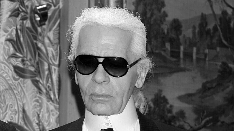 Karl Lagerfeld war eine Ikone in der Modewelt