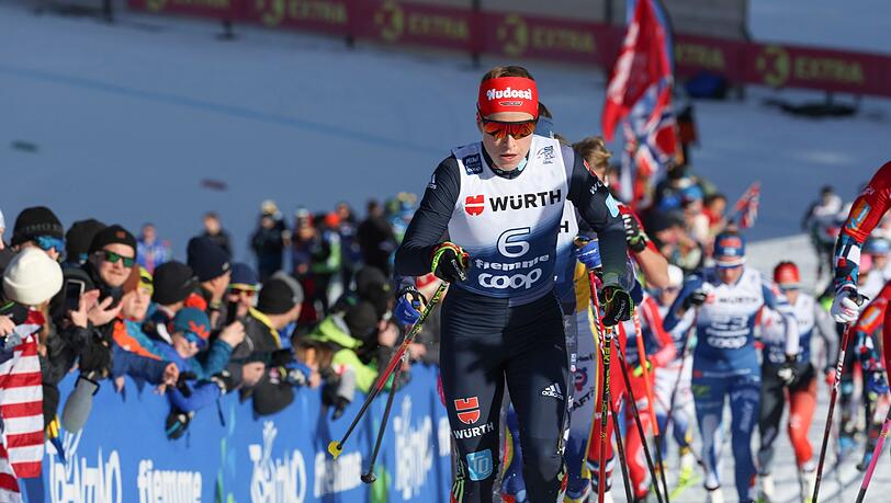 Katharina Hennig beendete die Tour de Ski auf dem fünften Platz.