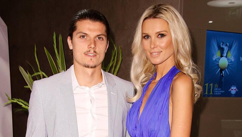 Fußballprofi Marcel Sabitzer und Katja Kühne sind seit 2017 ein Paar.