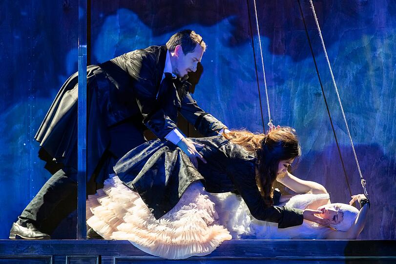 Mozarts "Zauberflöte" im Staatstheater Augsburg.