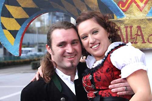 Das Narrhalla-Prinzenpaar 2010: Natascha II und Edwin I.