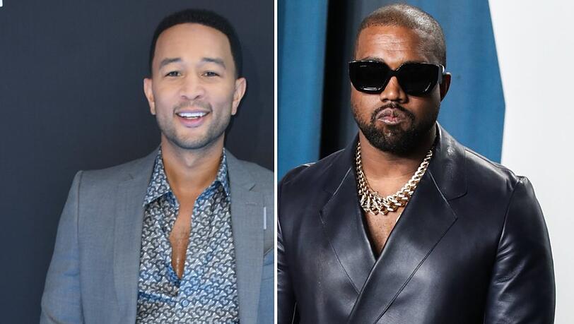 John Legend (l.) und Kanye West haben schon zusammengearbeitet.