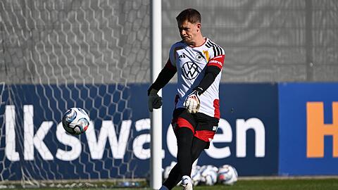 Torwart Alexander N&uuml;bel steht wohl vor seinem vierten L&auml;nderspieleinsatz.