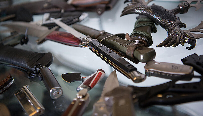 Weitere Bilder aus dem Waffenmuseum des LKA.