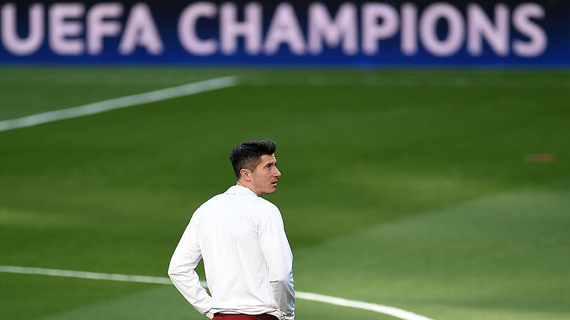 Bayern-Angreifer Robert Lewandowski träumt vom Titelgewinn in der Champions-League.