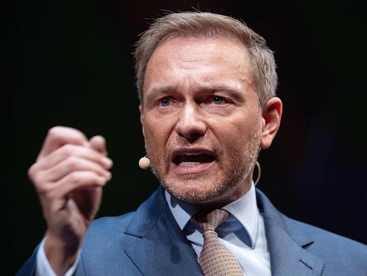 FDP-Chef Christian Lindner während des Dreikönigstreffens der FDP in der Stuttgarter Oper.