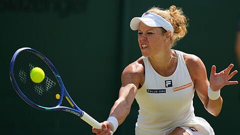 Laura Siegemund erreicht erstmals das Achtelfinale in Wimbledon.