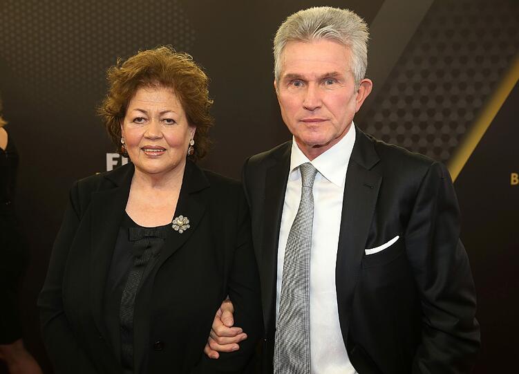 Jupp Heynckes mit seiner Frau Iris. Foto: Jürgen Fromme
