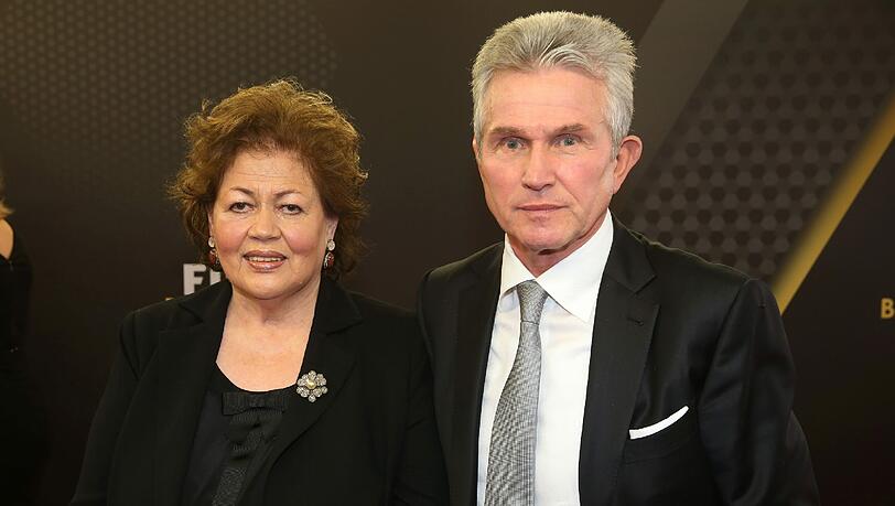 Jupp Heynckes mit seiner Frau Iris. Foto: Jürgen Fromme Jupp Heynckes mit seiner Frau Iris. Foto: Jürgen Fromme