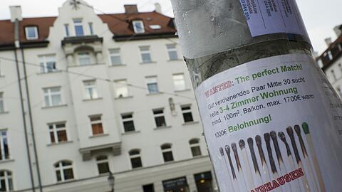 Wer in München eine neue Wohnung hat, der ist darüber erst einmal froh &ndash; völlig egal, wie viel diese kostet.