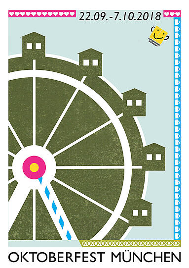 Oktoberfest-Plakat-Entwurf.