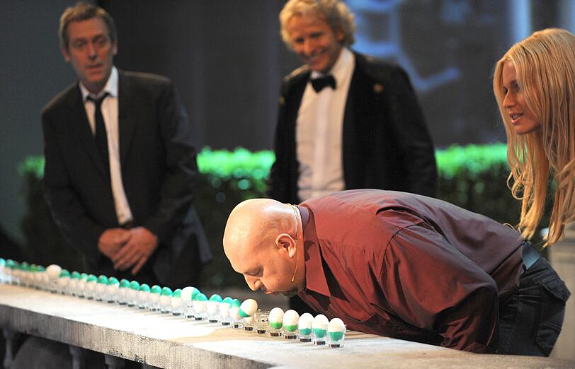 Stars am Rand der Zielgeraden &ndash; Thomas Gottschalk moderierte in Offenburg sein letztes reguläres &bdquo;Wetten, dass..?&ldquo; &ndash; Anna Netrebko, Whoopi Goldberg und Hugh Laurie waren dabei. Die Bilder.