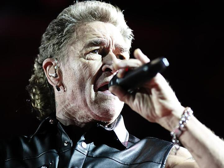 Peter Maffay in seinem Element.