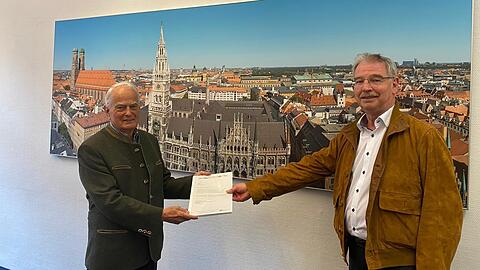Klaus Menk (l.) und Alexander Reissl.