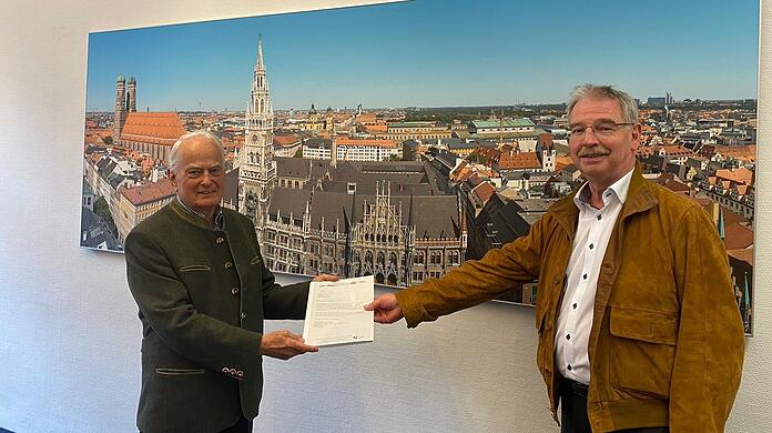 Klaus Menk (l.) und Alexander Reissl.